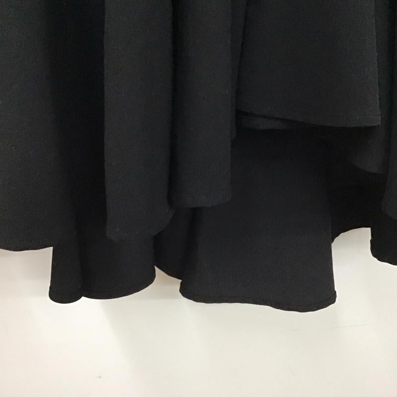 スナイデル SNIDEL スカート ひざ丈スカート フレアスカート ロングスカート カジュアルスカート 1 無地 黒 / ブラック /  レディース USED 古着 中古 10127571