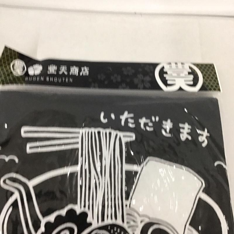 豊天商店 ぶーでんしょうてん Tシャツ 半袖 らーめん プリントT L プリント 黒 / ブラック /  メンズ USED 古着 中古 10127572