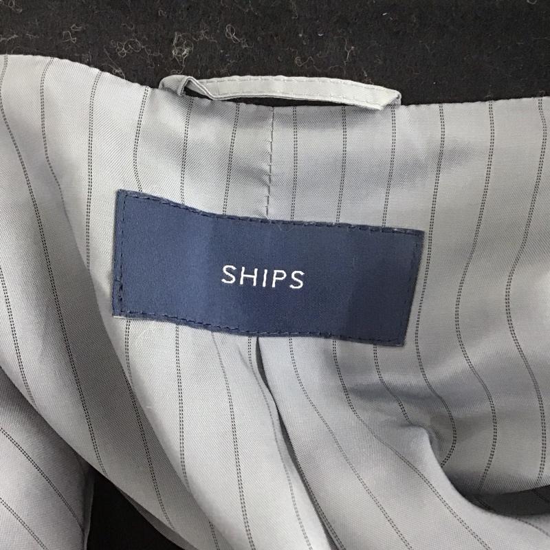 シップス SHIPS ジャケット、上着 ジャケット、ブレザー ロングコート ロングジャケット アウター 38 無地 紺 / ネイビー /  レディース USED 古着 中古 10127578