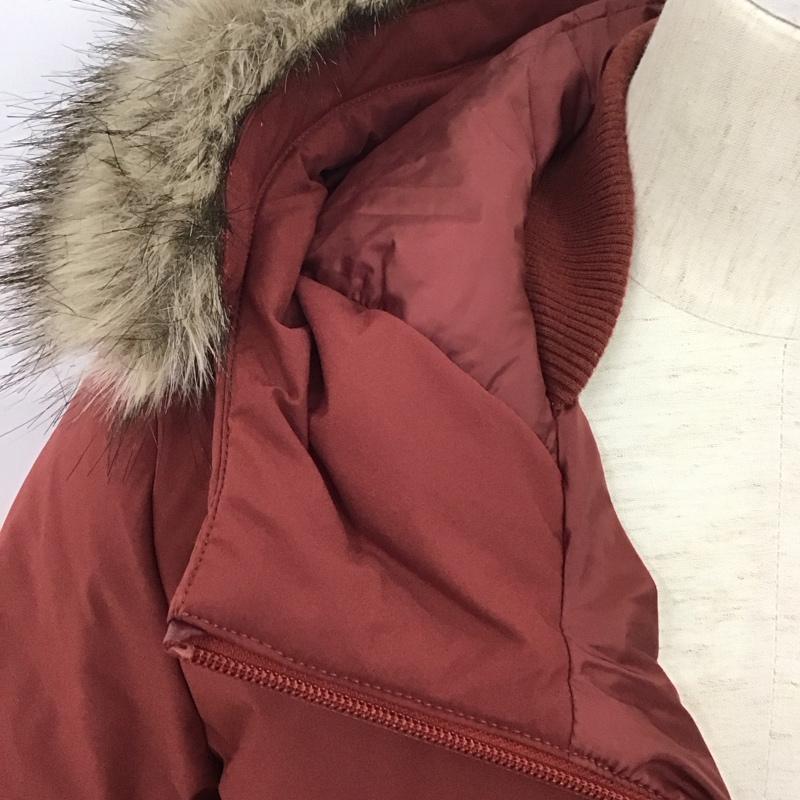 ユニクロ UNIQLO ジャケット、上着 ジャケット、ブレザー 211-401925 シームレスダウンジャケット ジップアップジャケット アウター L 無地 えんじ / ワインレッド /  レディース USED 古着 中古 10127585
