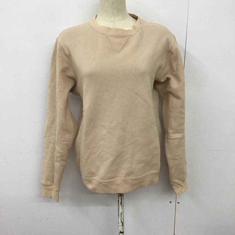 チャンピオン Champion トレーナー 長袖 c5-p001 CREWNECKSWEATSHIRT トレーナー S 無地 ベージュ / ベージュ /  レディース USED 古着 中古 10127605