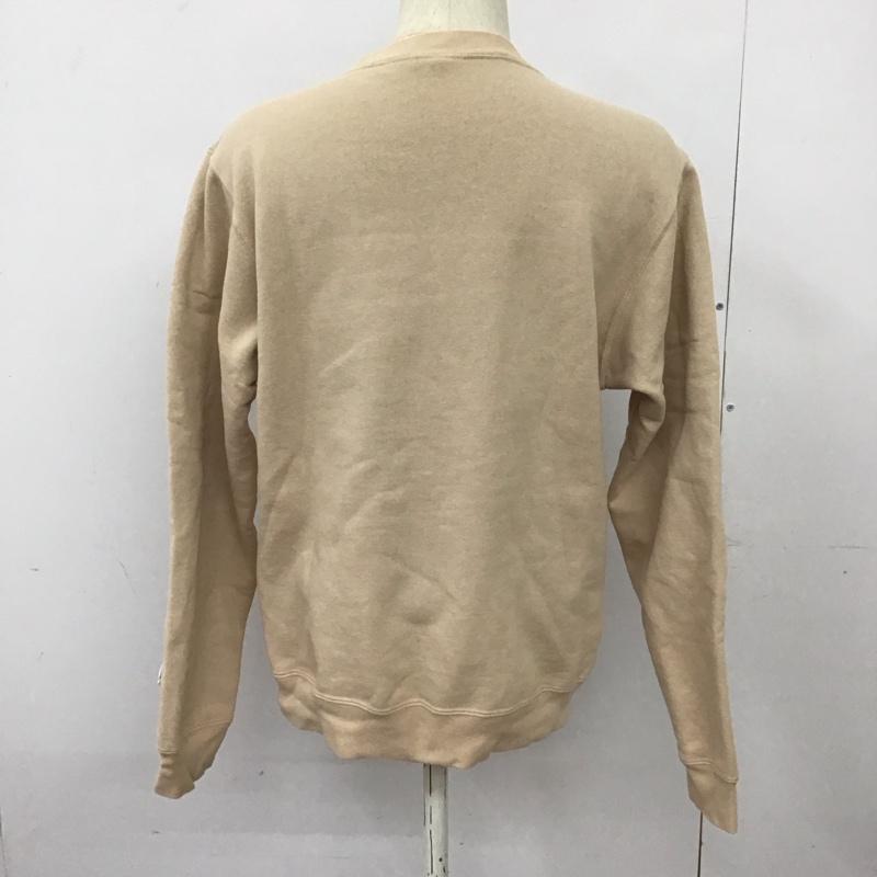 チャンピオン Champion トレーナー 長袖 c5-p001 CREWNECKSWEATSHIRT トレーナー S 無地 ベージュ / ベージュ /  レディース USED 古着 中古 10127605