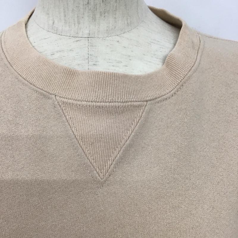 チャンピオン Champion トレーナー 長袖 c5-p001 CREWNECKSWEATSHIRT トレーナー S 無地 ベージュ / ベージュ /  レディース USED 古着 中古 10127605