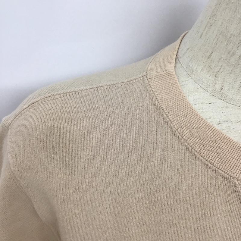 チャンピオン Champion トレーナー 長袖 c5-p001 CREWNECKSWEATSHIRT トレーナー S 無地 ベージュ / ベージュ /  レディース USED 古着 中古 10127605