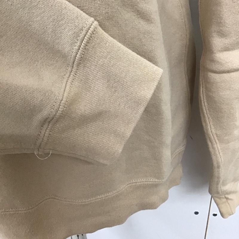 チャンピオン Champion トレーナー 長袖 c5-p001 CREWNECKSWEATSHIRT トレーナー S 無地 ベージュ / ベージュ /  レディース USED 古着 中古 10127605