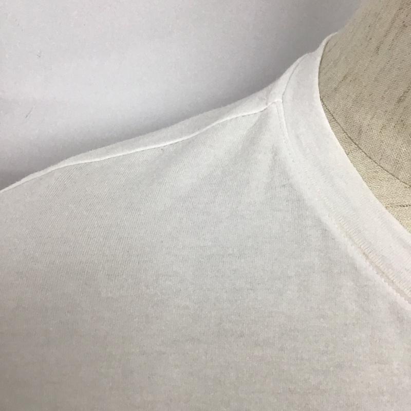 アーペーセー A.P.C. Tシャツ 半袖 半袖カットソー プリントTシャツ クルーネックカットソー XXS ロゴ、文字 白 / ホワイト /  レディース USED 古着 中古 10127607