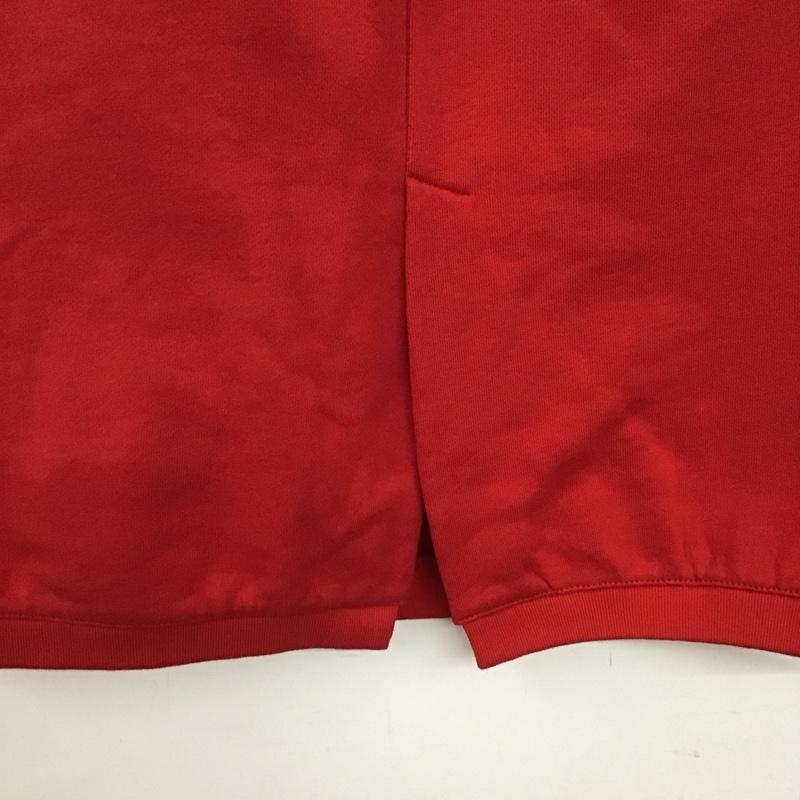 ステューシー STUSSY スカート ひざ丈スカート スウェットスカート カジュアルスカート バックスリット S 無地 赤 / レッド /  レディース USED 古着 中古 10127609