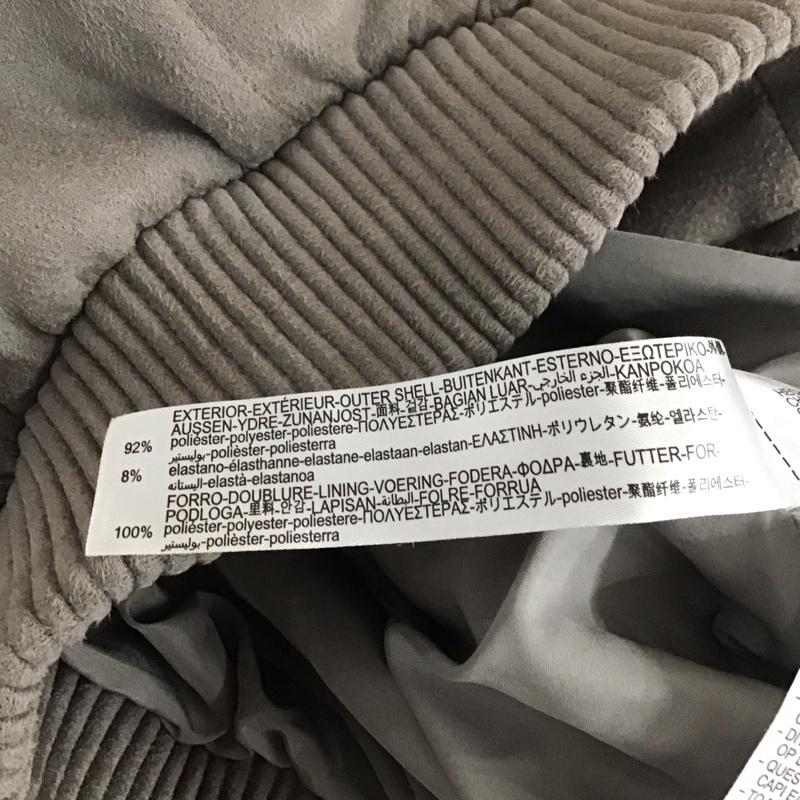 ザラ ZARA ジャケット、上着 ジャケット、ブレザー ジップアップジャケット アウター ノーカラージャケット XS 無地 灰 / グレー /  レディース USED 古着 中古 10127612