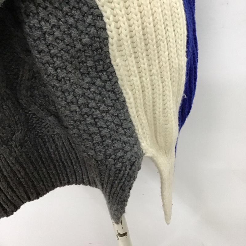 ザラニット ZARA KNIT ニット、セーター 長袖 長袖ニットカットソー タートルネック セーター M  マルチカラー / マルチカラー /  レディース USED 古着 中古 10127613