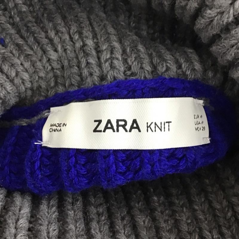 ザラニット ZARA KNIT ニット、セーター 長袖 長袖ニットカットソー タートルネック セーター M  マルチカラー / マルチカラー /  レディース USED 古着 中古 10127613