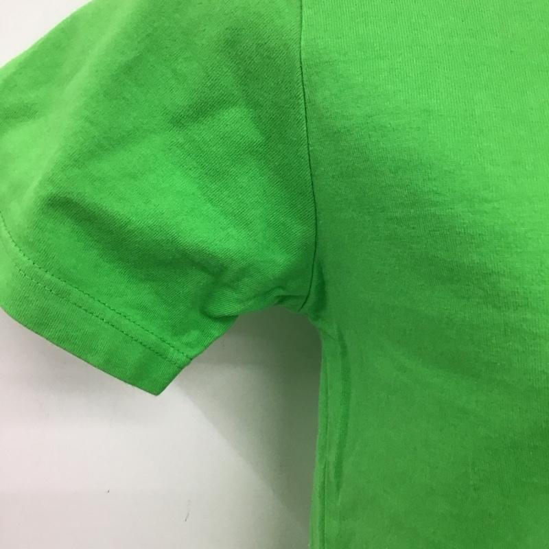エックスガール X-girl Tシャツ 半袖 半袖カットソー プリントTシャツ クルーネックカットソー 1 ロゴ、文字 緑 / グリーン /  レディース USED 古着 中古 10127616