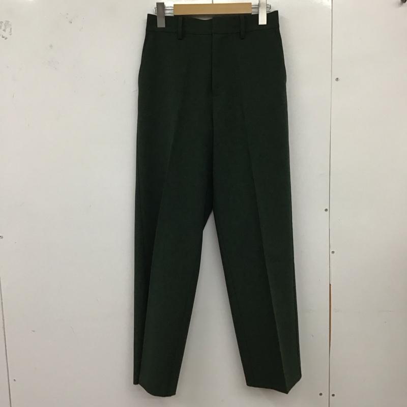 エイチビューティー＆ユースユナイテッドアローズ H BEAUTY&YOUTH UNITED ARROWS パンツ スラックス スラックスパンツ ワイドパンツ センタータックパンツ M 無地 緑 / グリーン /  レディース USED 古着 中古 10127617