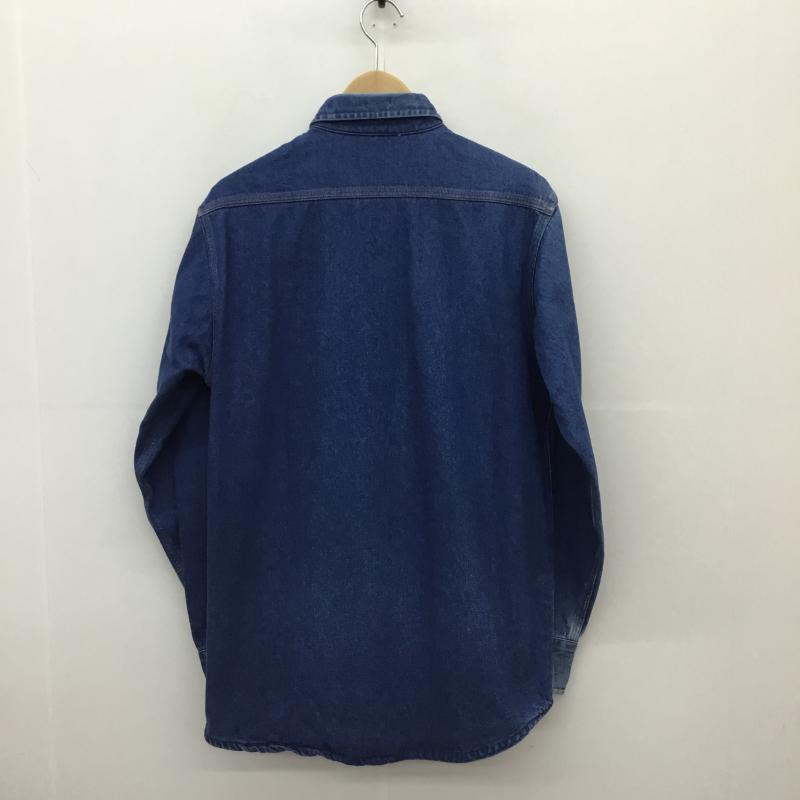 カーハート Carhartt シャツ、ブラウス 長袖 Carhartt デニムシャツ M 無地 インディゴ / インディゴ /  メンズ USED 古着 中古 10127624