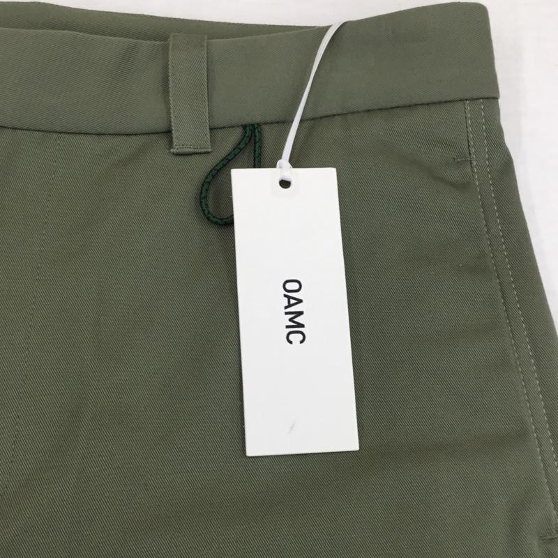 オーエーエムシー OAMC パンツ ワークパンツ、ペインターパンツ OAMC テーパードパンツ　23A28OAU45 34 無地 カーキ / カーキ /  メンズ USED 古着 中古 10127630