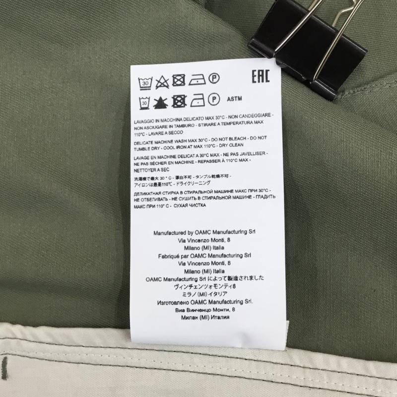 オーエーエムシー OAMC パンツ ワークパンツ、ペインターパンツ OAMC テーパードパンツ　23A28OAU45 34 無地 カーキ / カーキ /  メンズ USED 古着 中古 10127630