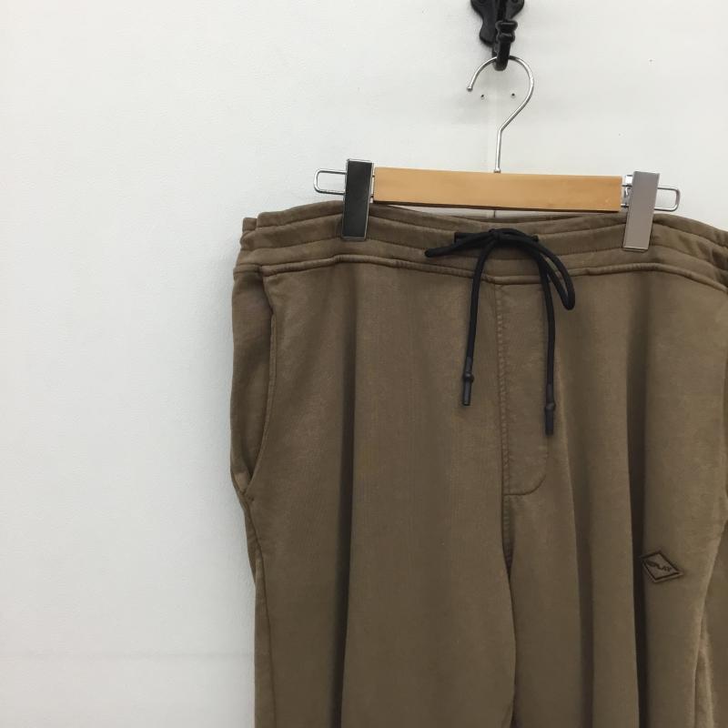 リプレイ REPLAY パンツ ワークパンツ、ペインターパンツ REPLAY　スウェットパンツ XL ロゴ、文字 茶 / ブラウン /  メンズ USED 古着 中古 10127632
