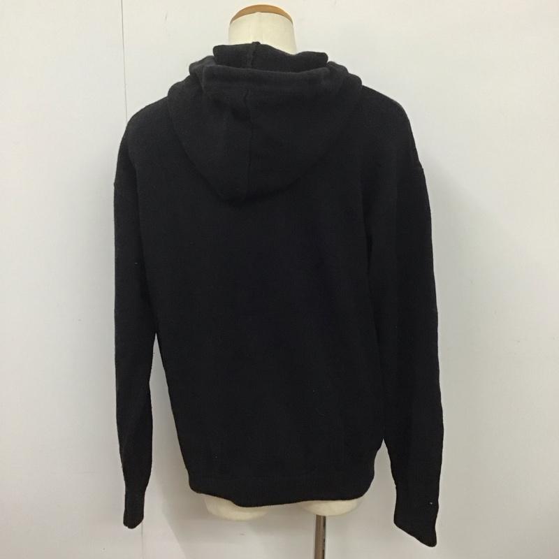 エクストララージ XLARGE パーカー 長袖 長袖パーカー プルオーバーパーカー ニット M ロゴ、文字 黒 / ブラック /  メンズ USED 古着 中古 10127637