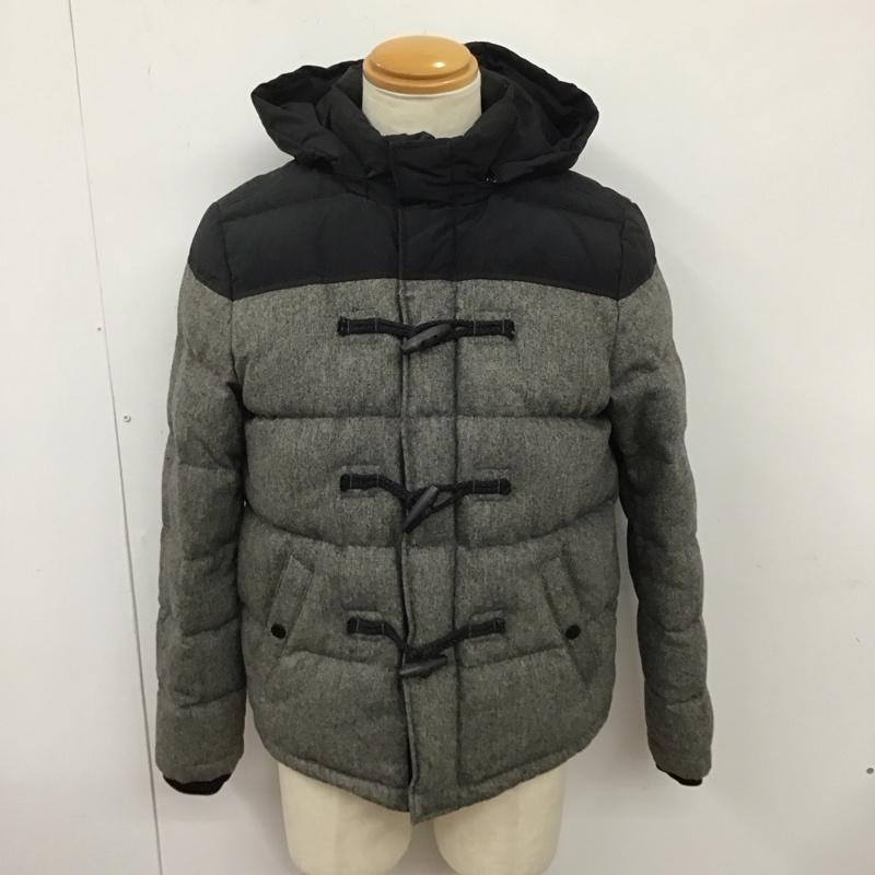 トミーヒルフィガー TOMMY HILFIGER ジャケット、上着 ジャンパー、ブルゾン ジップアップジャケット ダウンジャケット アウター M 無地 灰 / グレー /  メンズ USED 古着 中古 10127638