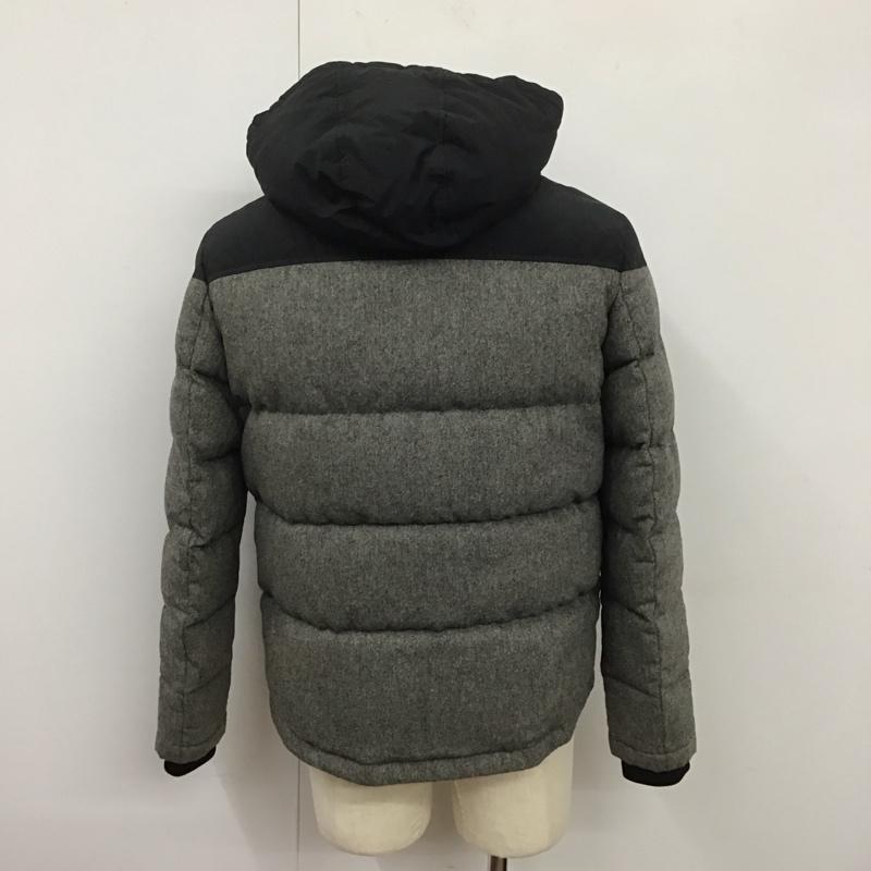 トミーヒルフィガー TOMMY HILFIGER ジャケット、上着 ジャンパー、ブルゾン ジップアップジャケット ダウンジャケット アウター M 無地 灰 / グレー /  メンズ USED 古着 中古 10127638