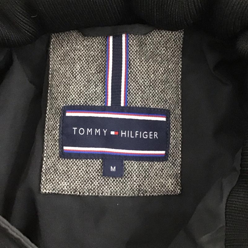 トミーヒルフィガー TOMMY HILFIGER ジャケット、上着 ジャンパー、ブルゾン ジップアップジャケット ダウンジャケット アウター M 無地 灰 / グレー /  メンズ USED 古着 中古 10127638