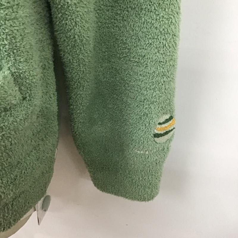ジェラートピケオム GELATO PIQUE HOMME カーディガン 長袖 pmnt245945 パウダーダイナソージャガードカーディガン ルームウェア M プリント 緑 / グリーン /  メンズ USED 古着 中古 10127641
