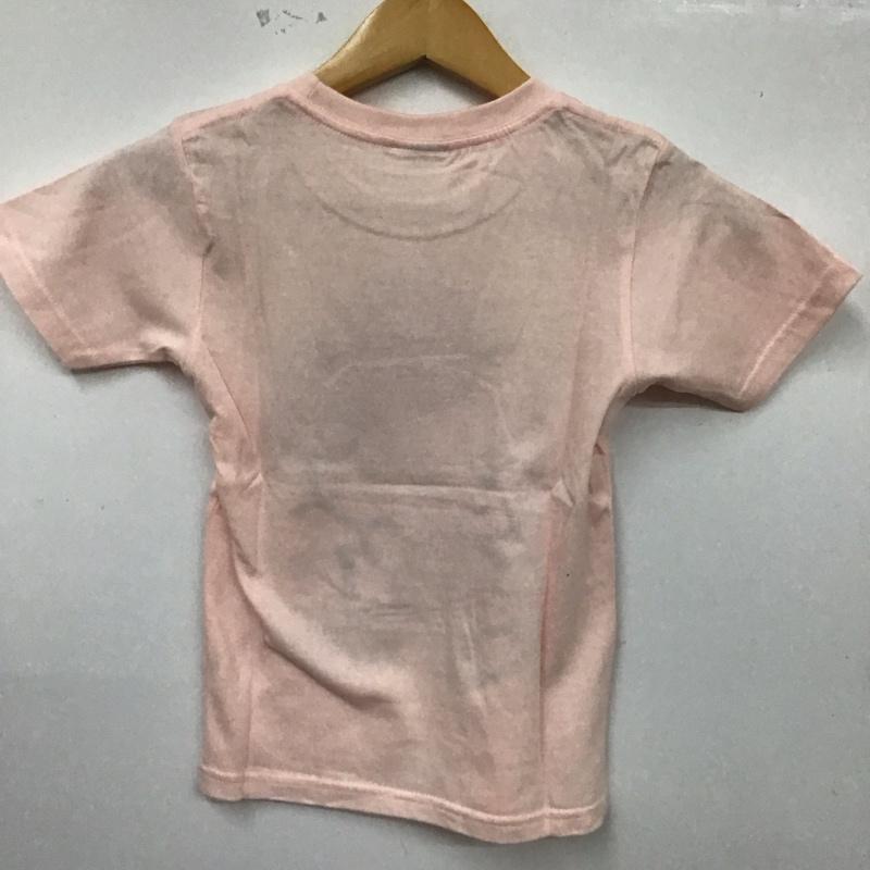 豊天商店 ぶーでんしょうてん Tシャツ 半袖 唐草リボン キャラT サンリオ キティちゃん 子供服 120cm プリント X キャラクター 桃 / ピンク /  ガールズ USED 古着 中古 10127647