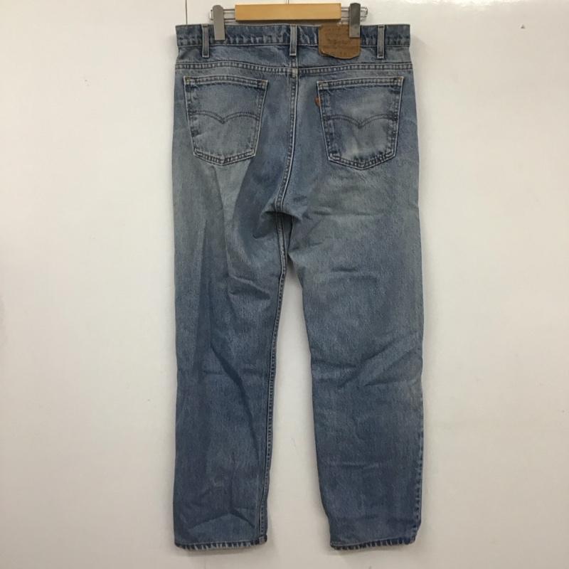 リーバイストラウスアンドコー Levi Strauss & co. パンツ デニム、ジーンズ デニムパンツ ワイドパンツ カジュアルパンツ 36 無地 インディゴ / インディゴ /  メンズ USED 古着 中古 10127652