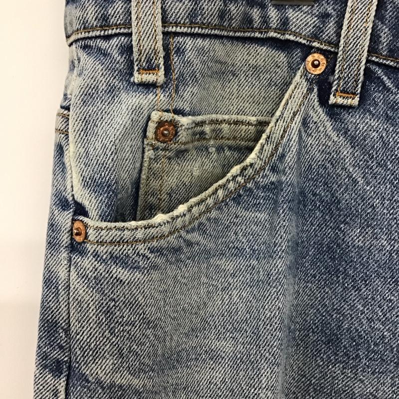 リーバイストラウスアンドコー Levi Strauss & co. パンツ デニム、ジーンズ デニムパンツ ワイドパンツ カジュアルパンツ 36 無地 インディゴ / インディゴ /  メンズ USED 古着 中古 10127652