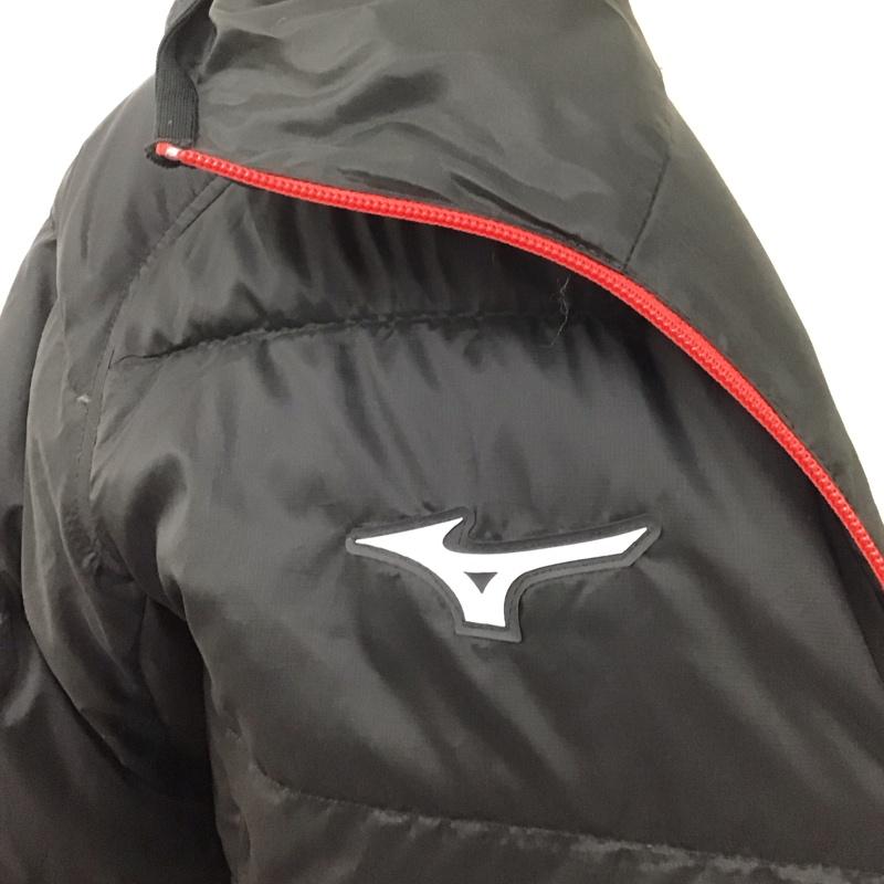 ミズノ MIZUNO ジャケット、上着 ジャンパー、ブルゾン L ロゴ、文字 黒 / ブラック /  メンズ USED 古着 中古 10127655