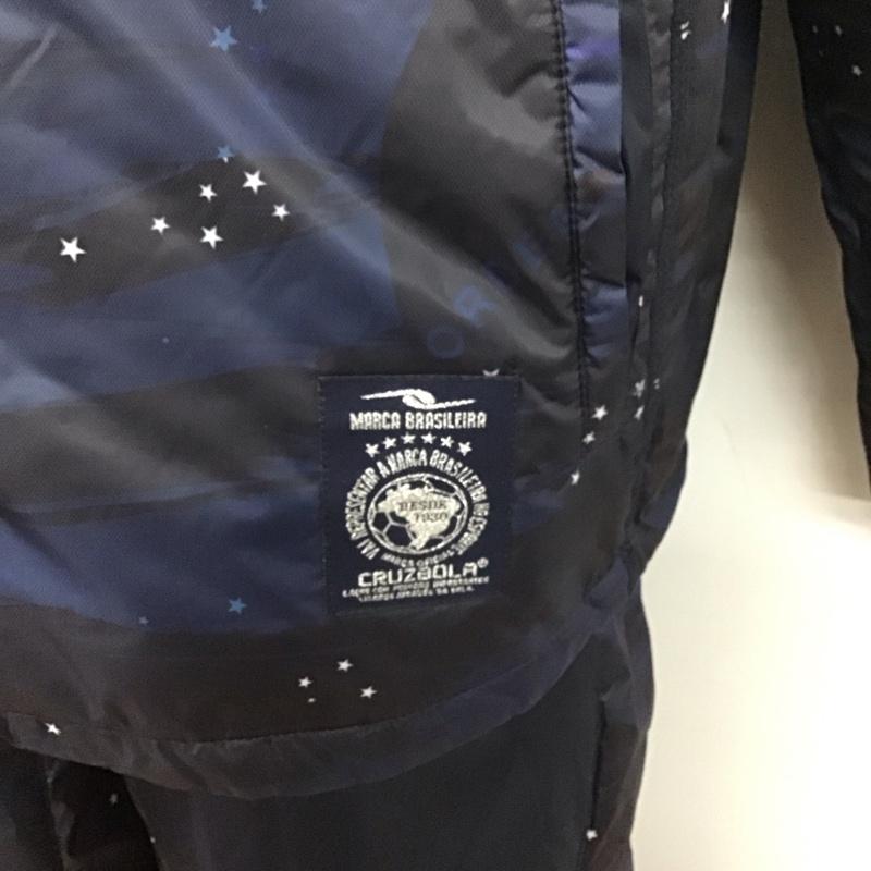 古着 USED セットアップ セットアップ ナイロンジャケット アウター ワイドパンツ dalponfe セットアップ 2点セット L ロゴ、文字 紺 / ネイビー /  メンズ USED 古着 中古 10127656