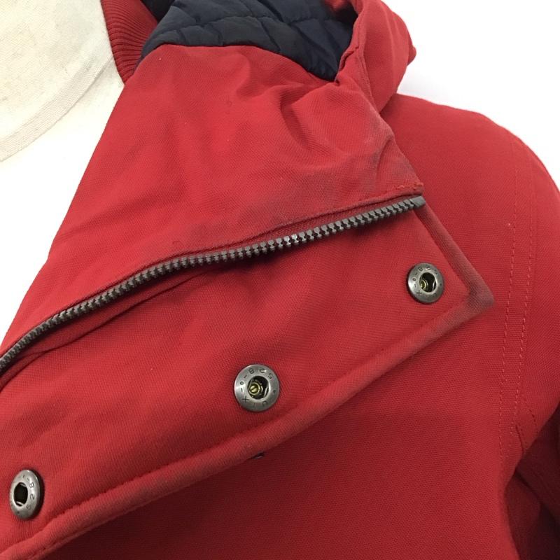 パタゴニア patagonia ジャケット、上着 ジャケット、ブレザー ジップアップジャケット パーカージャケット アウター M ロゴ、文字 赤 / レッド /  メンズ USED 古着 中古 10127658