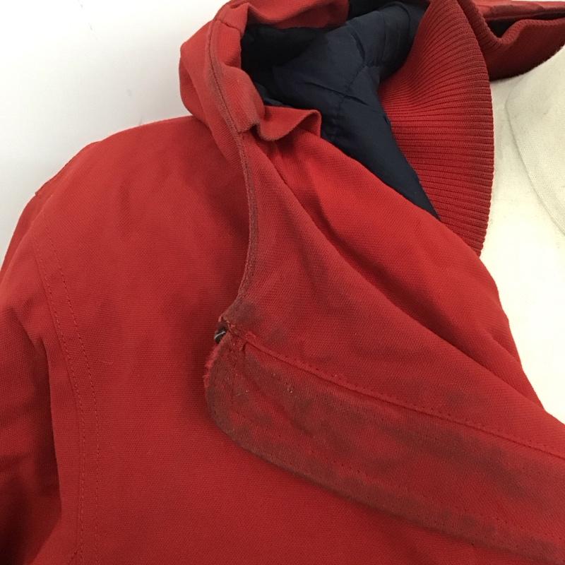 パタゴニア patagonia ジャケット、上着 ジャケット、ブレザー ジップアップジャケット パーカージャケット アウター M ロゴ、文字 赤 / レッド /  メンズ USED 古着 中古 10127658