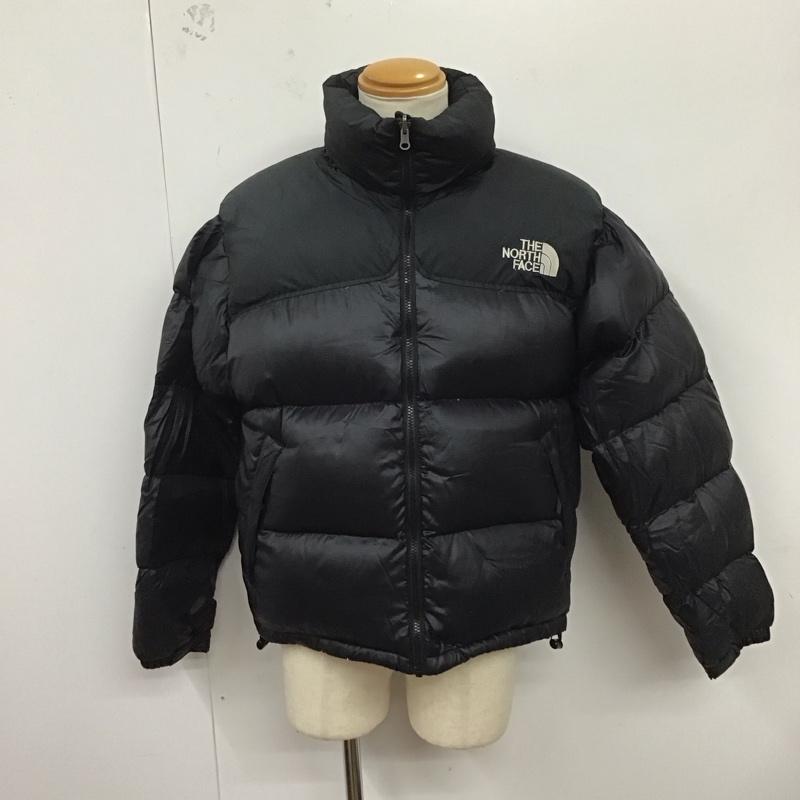 ザノースフェイス THE NORTH FACE ジャケット、上着 ダウンジャケット ジップアップジャケット ダウンジャケット アウター スタンドネック ロゴ、文字 黒 / ブラック /  メンズ USED 古着 中古 10127660