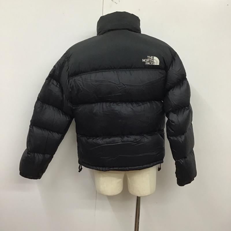 ザノースフェイス THE NORTH FACE ジャケット、上着 ダウンジャケット ジップアップジャケット ダウンジャケット アウター スタンドネック ロゴ、文字 黒 / ブラック /  メンズ USED 古着 中古 10127660