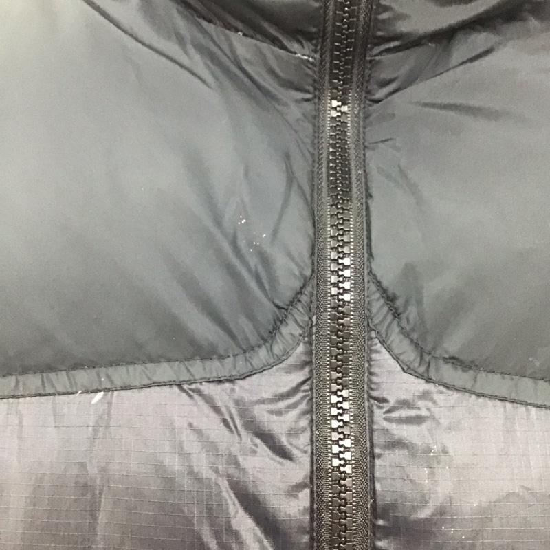 ザノースフェイス THE NORTH FACE ジャケット、上着 ダウンジャケット ジップアップジャケット ダウンジャケット アウター スタンドネック ロゴ、文字 黒 / ブラック /  メンズ USED 古着 中古 10127660