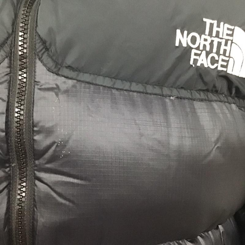 ザノースフェイス THE NORTH FACE ジャケット、上着 ダウンジャケット ジップアップジャケット ダウンジャケット アウター スタンドネック ロゴ、文字 黒 / ブラック /  メンズ USED 古着 中古 10127660