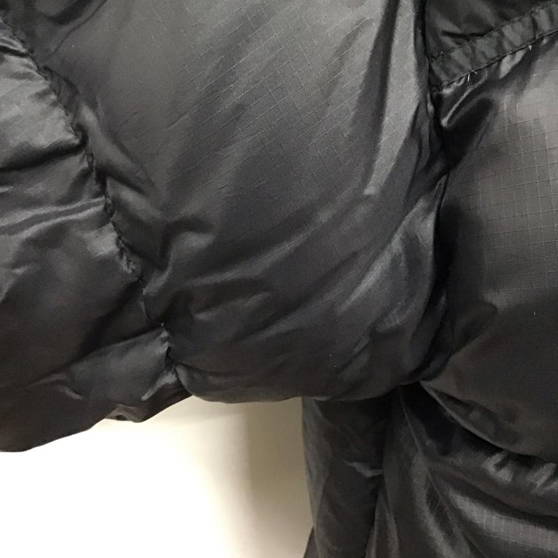 ザノースフェイス THE NORTH FACE ジャケット、上着 ダウンジャケット ジップアップジャケット ダウンジャケット アウター スタンドネック ロゴ、文字 黒 / ブラック /  メンズ USED 古着 中古 10127660