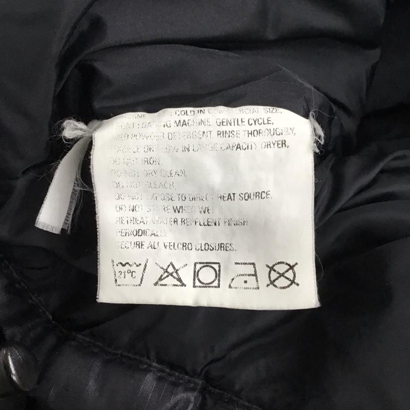 ザノースフェイス THE NORTH FACE ジャケット、上着 ダウンジャケット ジップアップジャケット ダウンジャケット アウター スタンドネック ロゴ、文字 黒 / ブラック /  メンズ USED 古着 中古 10127660