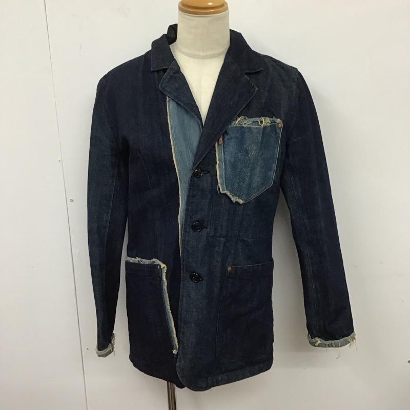 リーバイストラウスアンドコー Levi Strauss & co. ジャケット、上着 ジャンパー、ブルゾン デニムジャケット Gジャン アウター カジュアルジャケット L 無地 インディゴ / インディゴ /  メンズ USED 古着 中古 10127661