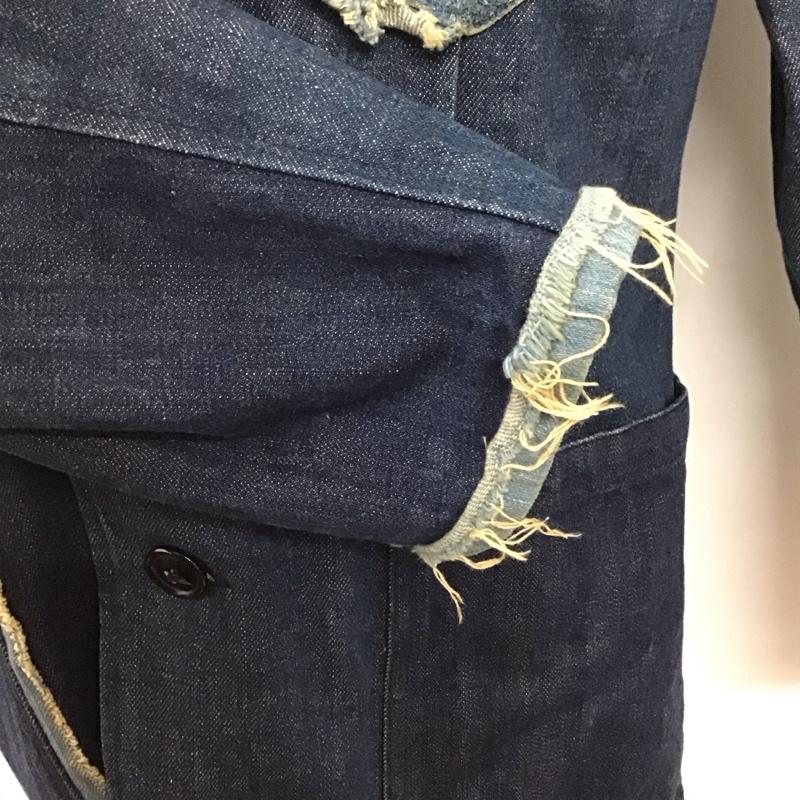 リーバイストラウスアンドコー Levi Strauss & co. ジャケット、上着 ジャンパー、ブルゾン デニムジャケット Gジャン アウター カジュアルジャケット L 無地 インディゴ / インディゴ /  メンズ USED 古着 中古 10127661