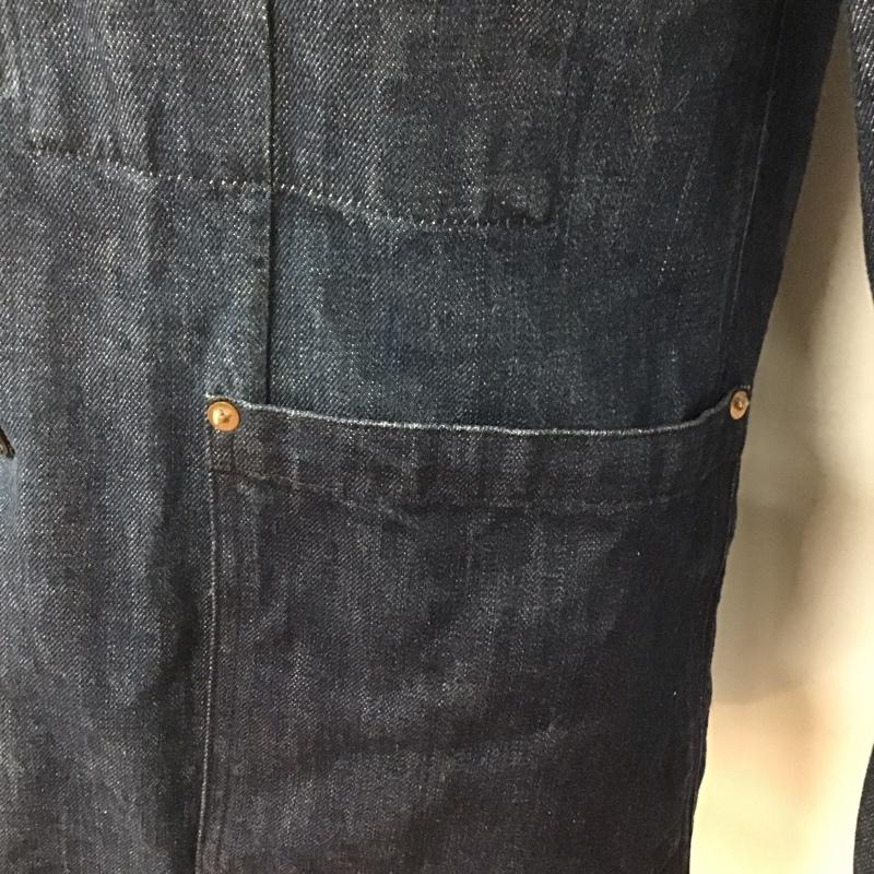 リーバイストラウスアンドコー Levi Strauss & co. ジャケット、上着 ジャンパー、ブルゾン デニムジャケット Gジャン アウター カジュアルジャケット L 無地 インディゴ / インディゴ /  メンズ USED 古着 中古 10127661