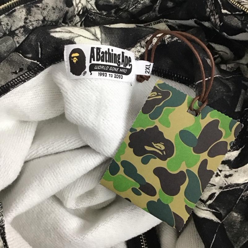 アベイシングエイプ A BATHING APE パーカー 長袖 ジップアップパーカー 長袖パーカー カジュアルジャケット XXL プリント マルチカラー / マルチカラー /  メンズ USED 古着 中古 10127670
