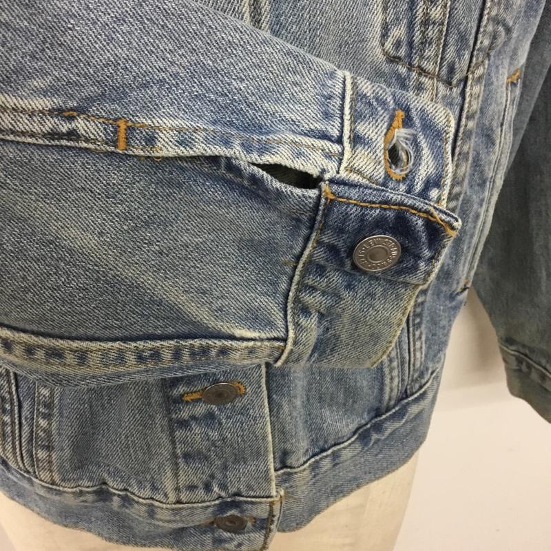 リーバイストラウスアンドコー Levi Strauss & co. ジャケット、上着 ジャケット、ブレザー デニムジャケット Gジャン アウター カジュアルジャケット L 無地 インディゴ / インディゴ /  メンズ USED 古着 中古 10127675
