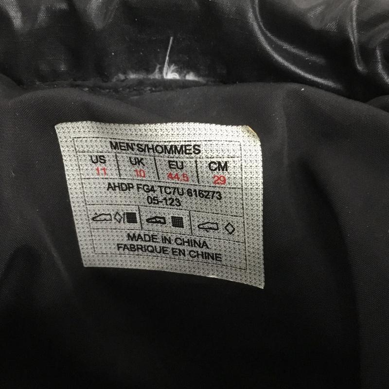 ザノースフェイス THE NORTH FACE アウトドアシューズ アウトドアシューズ 616273 ヌプシ スノーブーツ 29cm 29.0cm ロゴ、文字 黒 / ブラック /  メンズ USED 古着 中古 10127679