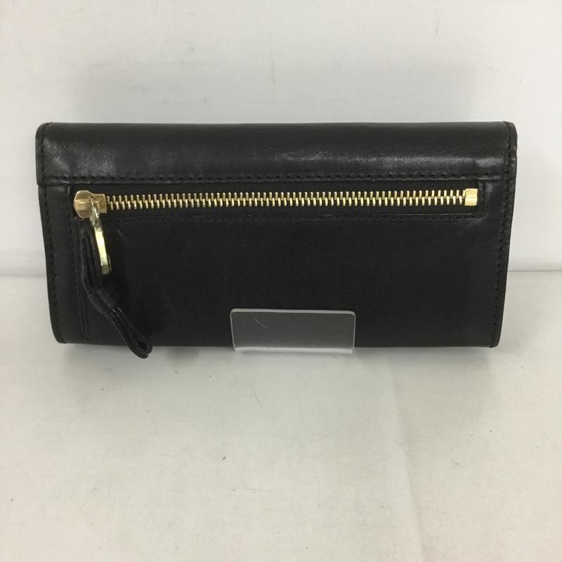 クロエ Chloe 財布 長財布 3P0321-7A733 箱有 ロゴ、文字 黒 / ブラック /  レディース USED 古着 中古 10127680