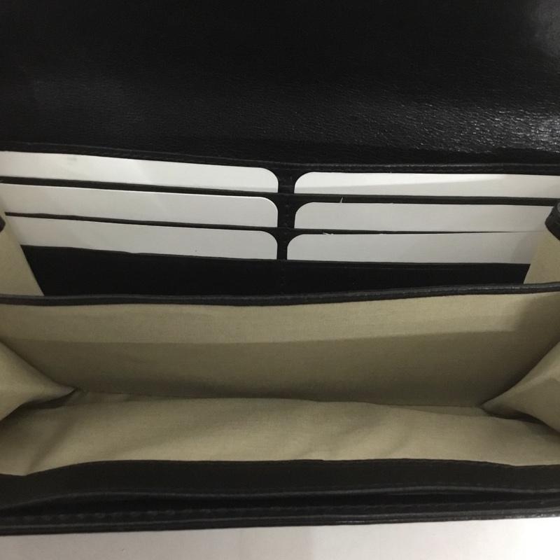 クロエ Chloe 財布 長財布 3P0321-7A733 箱有 ロゴ、文字 黒 / ブラック /  レディース USED 古着 中古 10127680