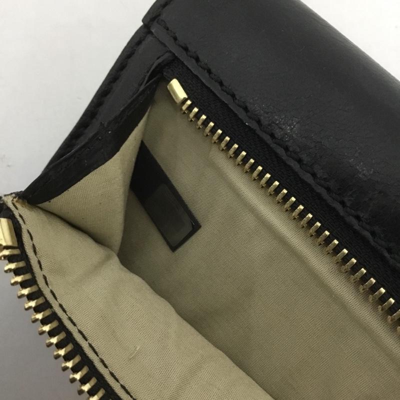 クロエ Chloe 財布 長財布 3P0321-7A733 箱有 ロゴ、文字 黒 / ブラック /  レディース USED 古着 中古 10127680
