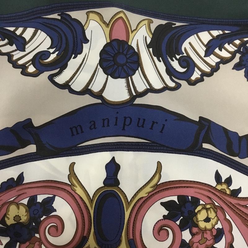マニプリ manipuri ファッション小物 スカーフ、ポケットチーフ 気球 大判スカーフ 総柄 マルチカラー / マルチカラー /  レディース USED 古着 中古 10127683