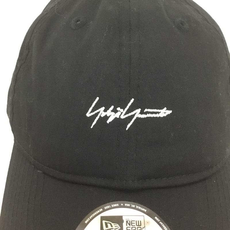 ヨウジヤマモト Yohji Yamamoto 帽子 キャップ FG-H73-972 NEW ERA ロゴ、文字 黒 / ブラック /  メンズ USED 古着 中古 10127688
