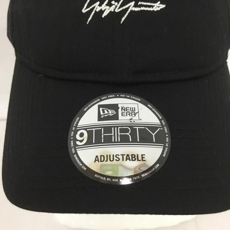 ヨウジヤマモト Yohji Yamamoto 帽子 キャップ FG-H73-972 NEW ERA ロゴ、文字 黒 / ブラック /  メンズ USED 古着 中古 10127688